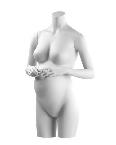 Pregnant woman headless torso, Anais 2