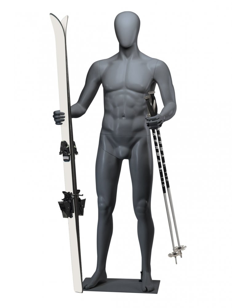 Male Sport Mannequin, Skiing 1
