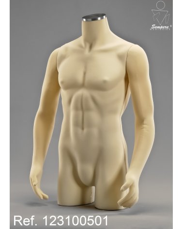 Male flexible torso