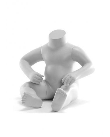 Headless Straight Baby Mannequin