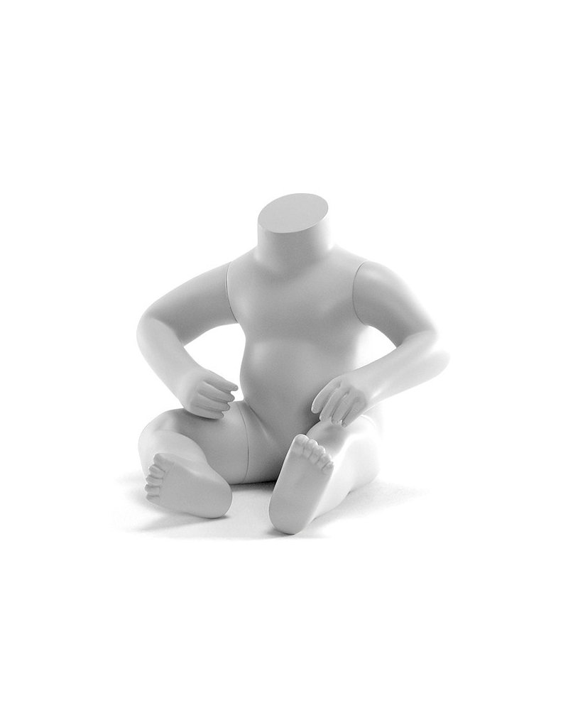 Headless Straight Baby Mannequin