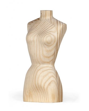 Bustos de madera en miniatura