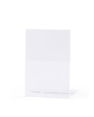 Portaprecios en metacrilato Transparente 