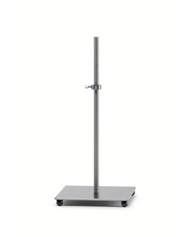 Metal base for display units with magnet
