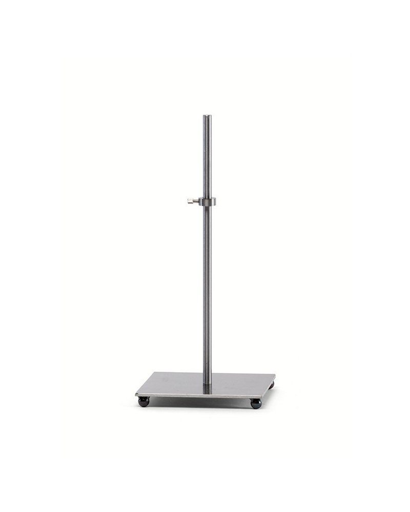 Metal base for display units with magnet