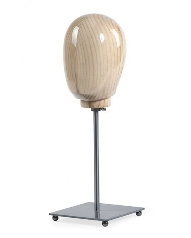 Metal base for display units with magnet