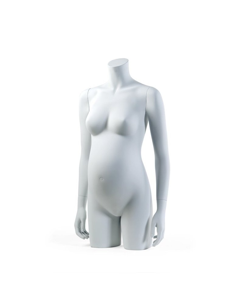 Torso mujer embarazada sin cabeza, Anais