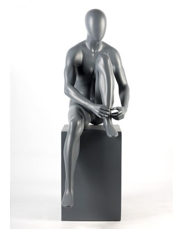 Sport mannequin, basic female seatted 3