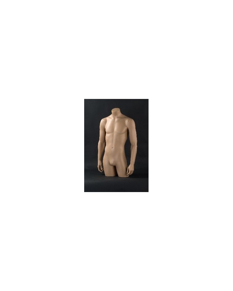 Man torso with arms behind, Street 2