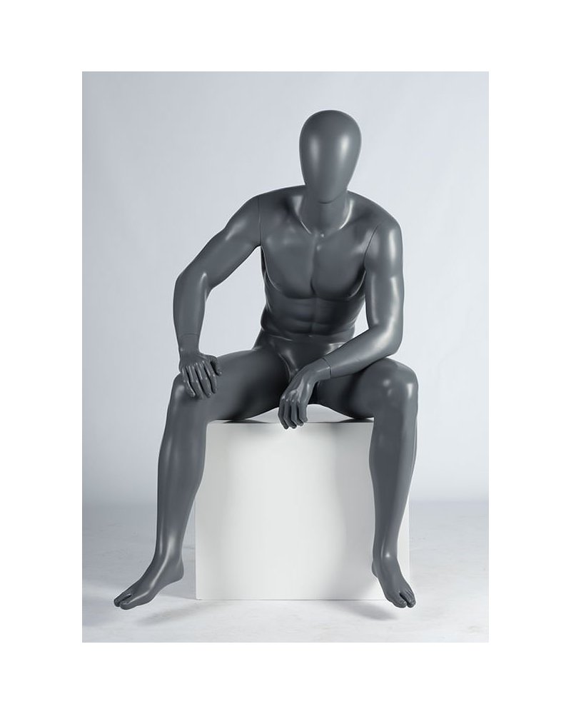 Maniquí Deporte Hombre, Sentado