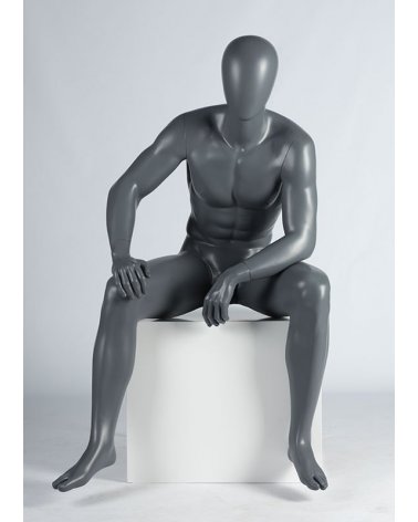 Maniquí Deporte Hombre, Sentado