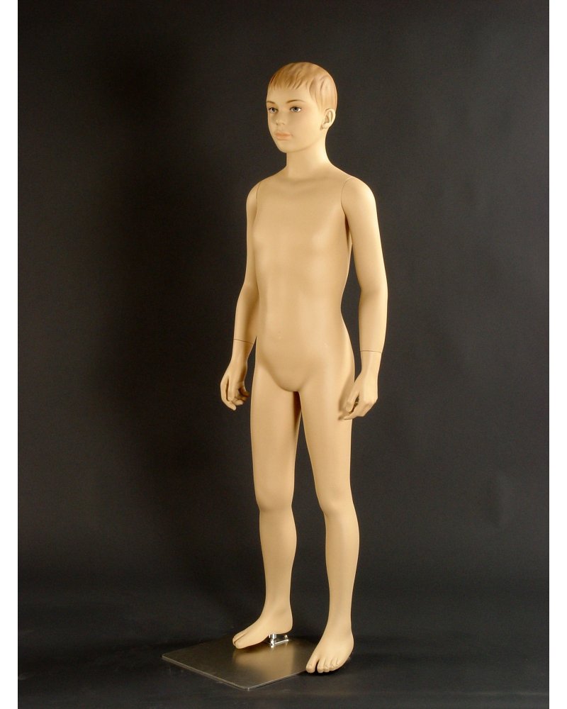 Maniquí de niño de ocho años piernas abiertas, Raul