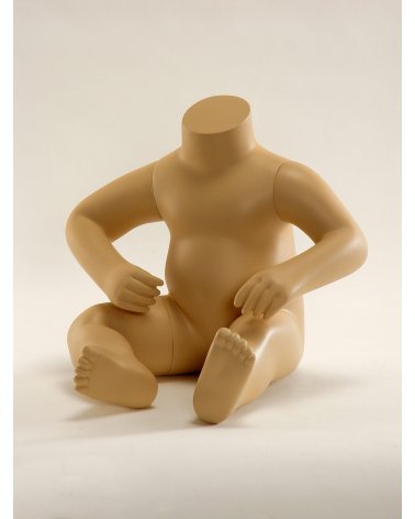 Maniquí de Bebé sentado sin Cabeza 3